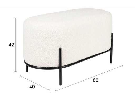 Obiecte de uz casnic Living Boz Otoman