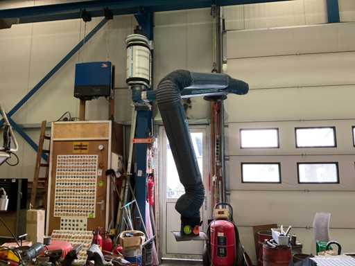 Sistema de extracción de humos de soldadura Nedermann