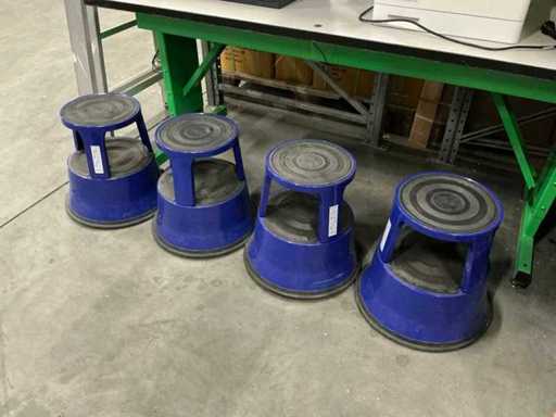 Stołki schodkowe (4x)