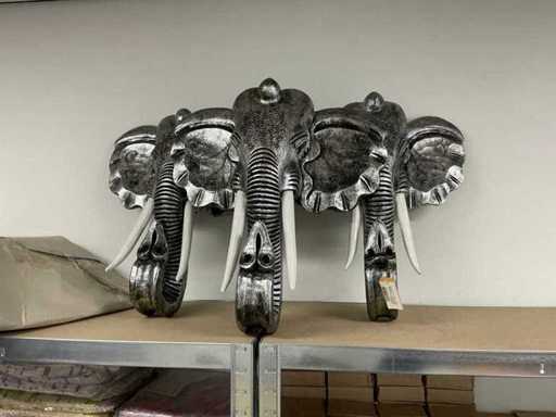 Wanddecoratie olifant (8x)