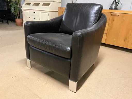 Fauteuil en cuir
