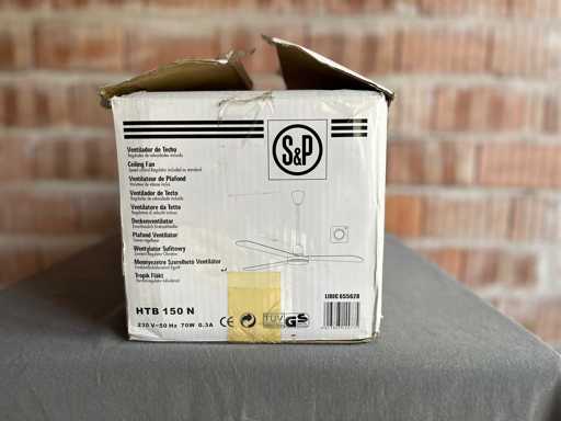 Ventilateur de plafond S&P HTB 150N
