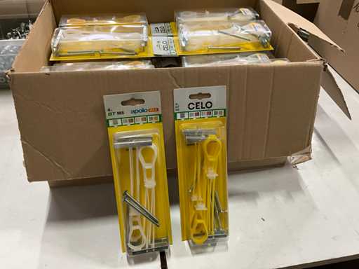 Apolo Mea BT M5 Fiches murales creuses 4 pièces (48x)