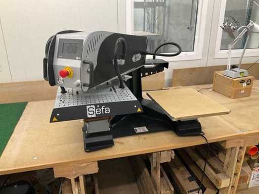 Sefa Duplex V3 Transfer Press with various plates