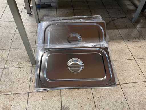 Saro 1/1 GN deksels (8x)