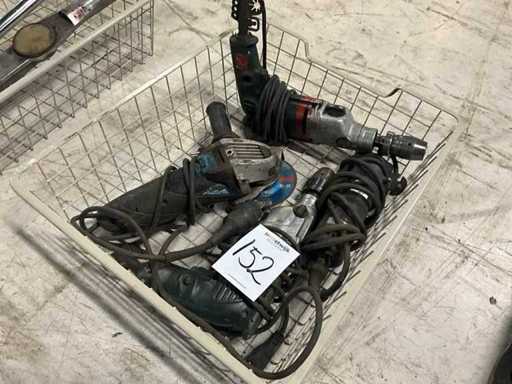 Verschiedene Teile, Werkzeuge und Zubehör