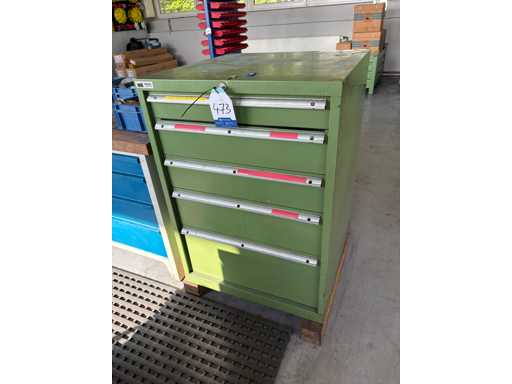 HUNI Workshop Drawer Cabinet with Contents
