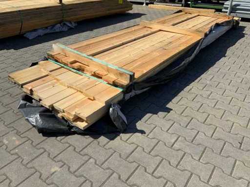 Fichtenholz-Mischpaket bis zu 4800 mm (54x)