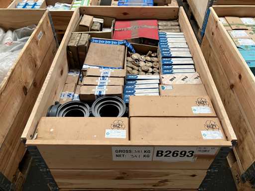 341 kg net bearings from SKF, FAG, INA, NTN, SNR, Torrington and others