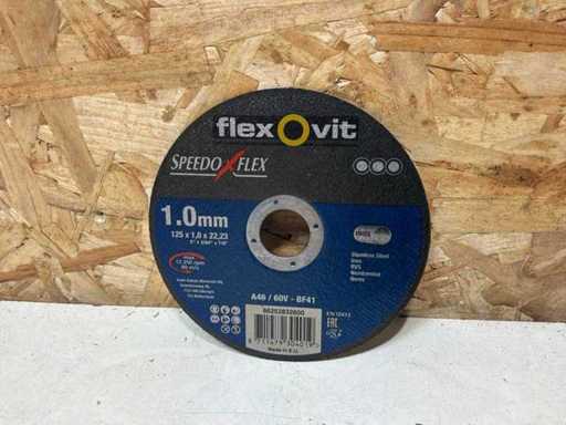 Flexovit Cutting Disc 125X1.0X22 A46/60/41 (95x)