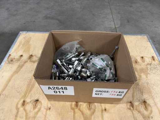 Partij doppensleutels, pijpsleutels & verlengstukken