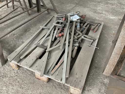 Lotto di morsetti per colla