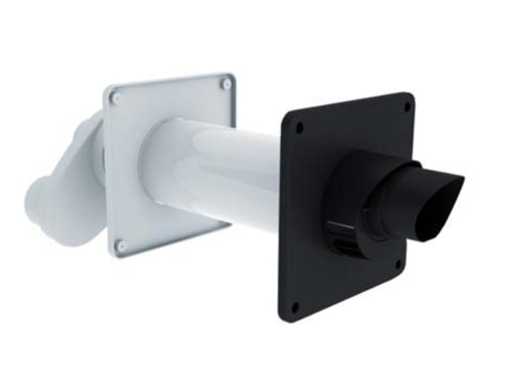 Burgerhout - Safe-PP 80/125 BR 80 80 - Wall feed-through (2x)