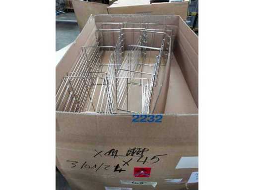 melag - 02518 - set of 45 melag baskets NEW