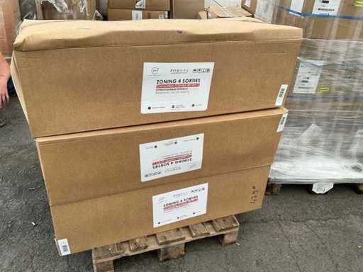 C'Pro ZCPROTOSHIBA801BTPE4SV3 Zonierung von 4 Steckdosen (3x)