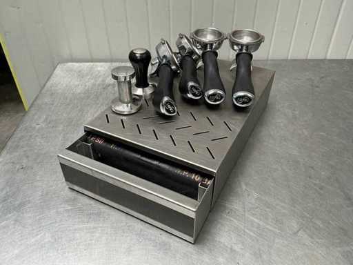 Stainless steel Prutbak and various