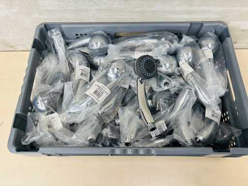 (X31) - Cap de duș cromat cu 2 jeturi - Marco 