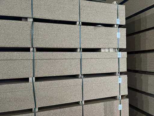 Rivestimento in melamina - Cartone di grato 1650 x 2100 x 16 mm. Crema alla vaniglia (24x)