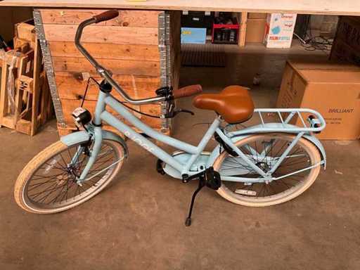 Vélo pour enfants Sjoef City bleu 24 pouces