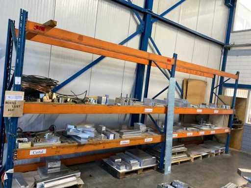 Verschiedene Aluminiumreste