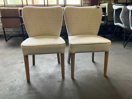 Riviera Maison Louise Chaise de salle à manger (2x)