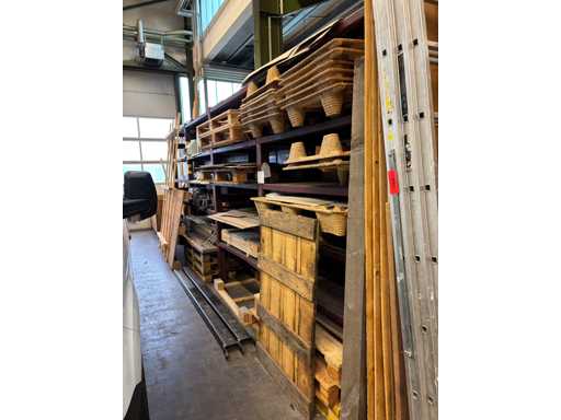   Workshop shelf without contents