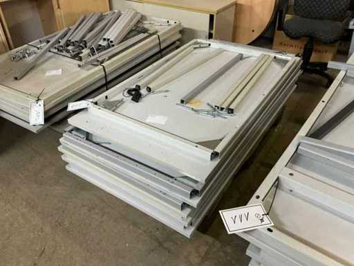 Assortiment de tables de travail (5x)