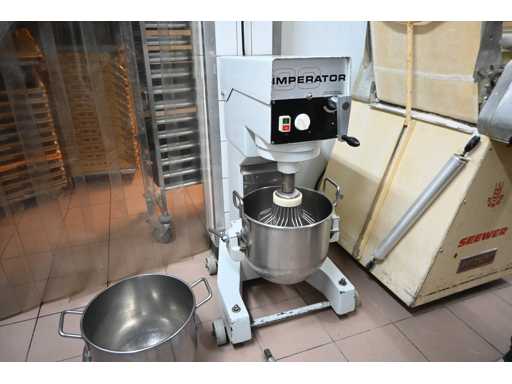 Imperator 30 Planetary mixer including various mixing accessories