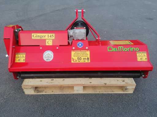Del Morino Ginger 145 Klepelmaaier voor minitractor