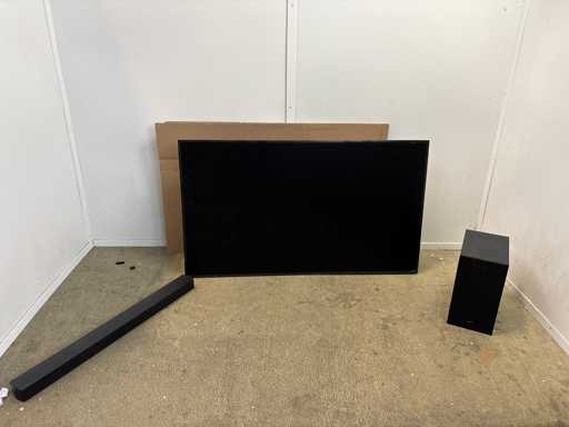 Samsung The Frame QE55LS03D TV | Samsung HW-B530XN Soundbar