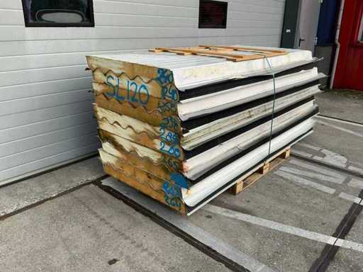 Profil sablowy - SL 120 - Panele kanapkowe (10x) 26 m2