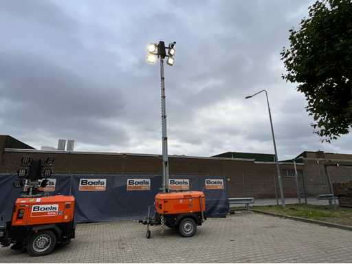 2015 TowerLight VB-9 LED S?up ?wietlny Generator przyczepy LED