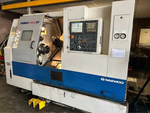 2004 Daewoo Puma 2000SY CNC Draaibank