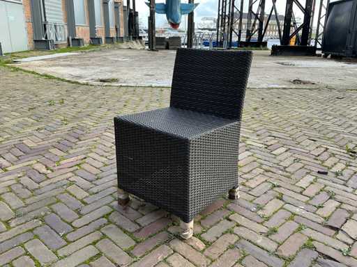 Wicker terrasstoel (60x)