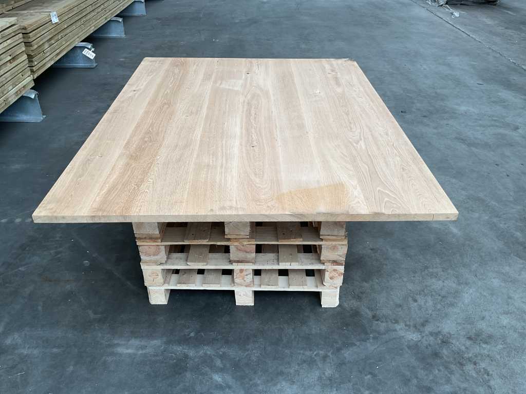 Plateau de table en chêne