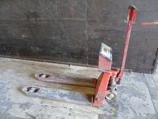 BT Lifter - 2000/10 - Hand hydraulic pallet truck with weighing function