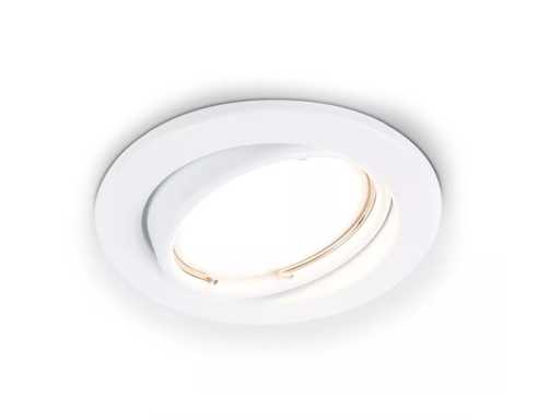 GU10 recessed fixture with lamp holder(100x)