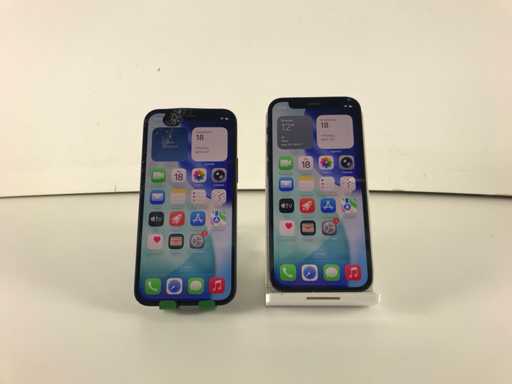 Apple iPhone 12 Mini - 64 GB - Nero (2x)