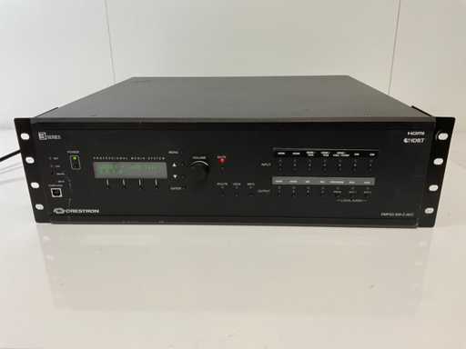 Crestron (DMPS3-300-C-AEC), sistema multimediale per presentazioni professionali serie 3 300 con interfaccia per audioconferenze acustiche