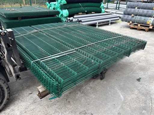 Europees fabrikaat 3D 5mm Partij panelen met palen en bevestigingen