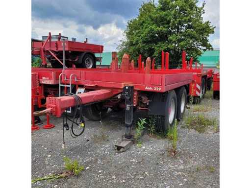 Remorque ballast à 2 essieux
