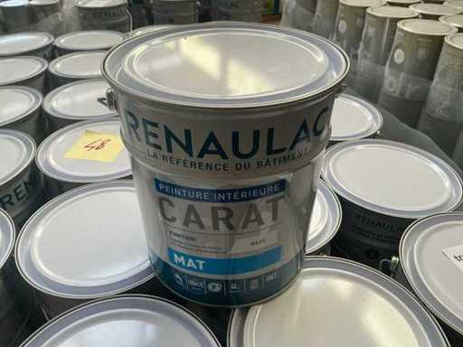 Peinture intérieure Renaulac Carat Jaune Matt 4000 ml (48x)