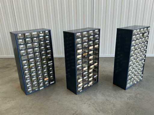 Kasten met inhoud(3x)