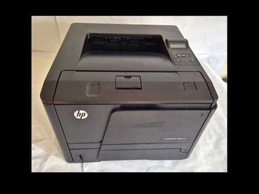 Hewlett-Packard - HP Laserjet Pro M401dn - Imprimante laser A4 noir et noir (2019)
