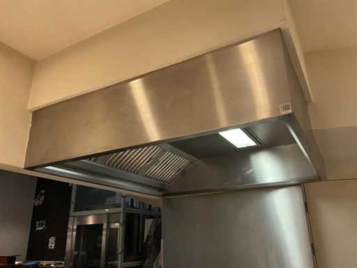 Cappa aspirante in acciaio inox