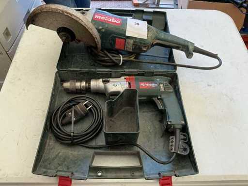 Metabo Angle Fre + Drill (2x)