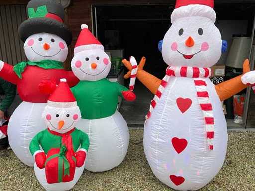Inflatable dolls (3x)