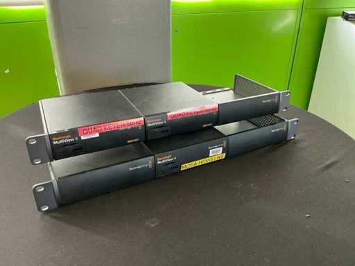 Blackmagicdesign Multiview 4 rozdzielacze ekranu (3x)