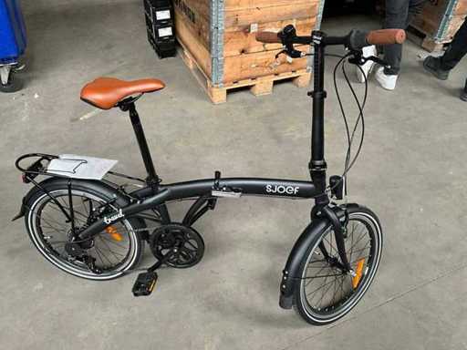 Sjoef Folding Bike 20 inch matte black