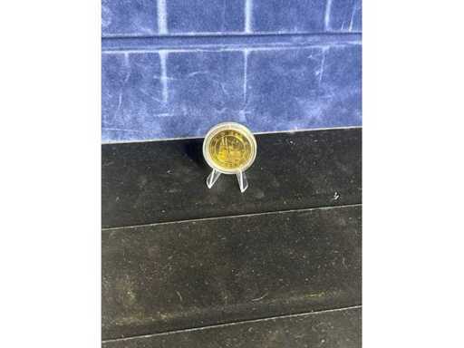 2€ Gold Plated North Rhine-Westphalia 2011